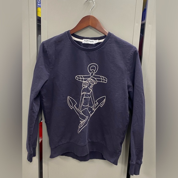 Topman Other - Topman “pin up girl”, long sleeve shirt